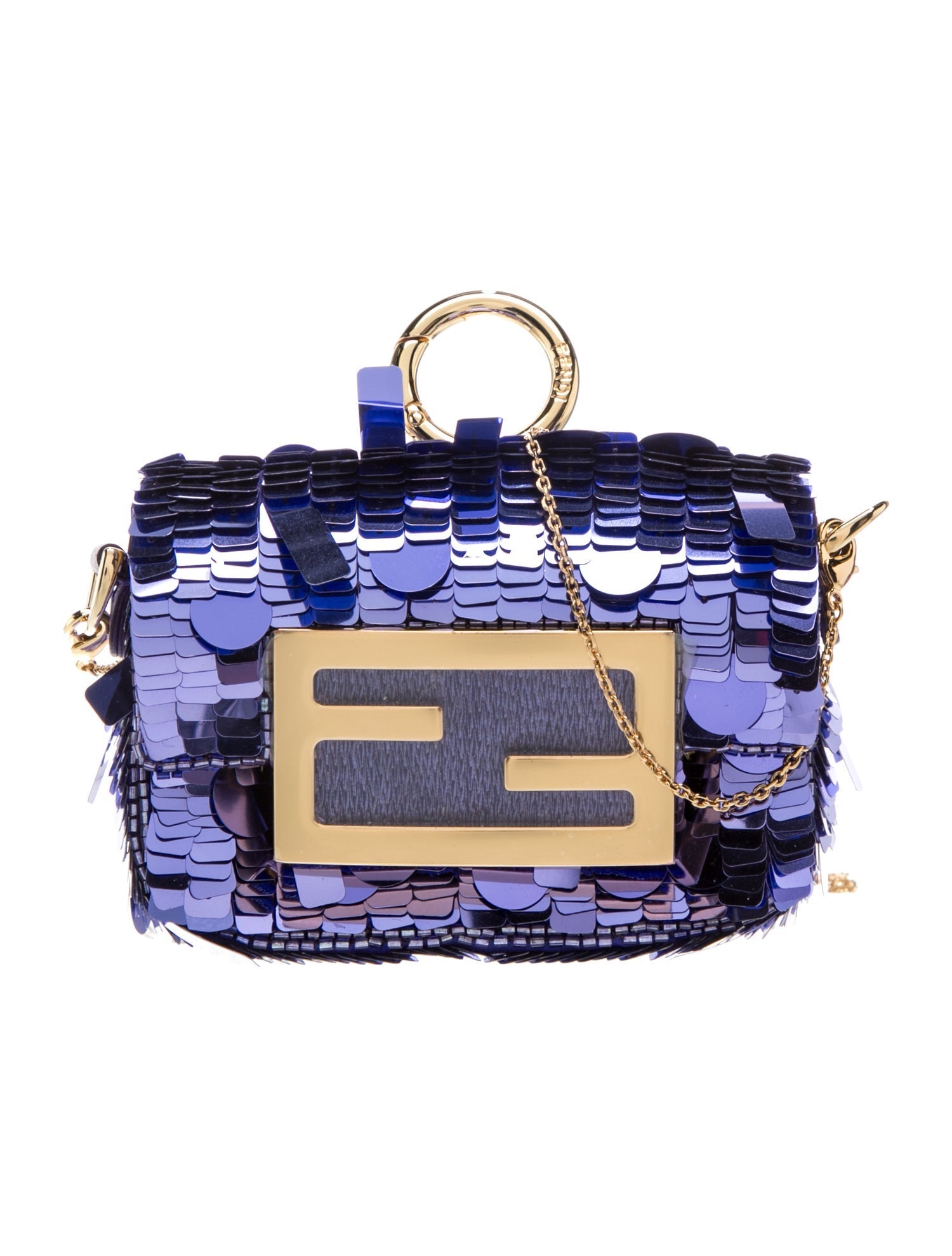 Fendi Sequins Baguette Nano 2023