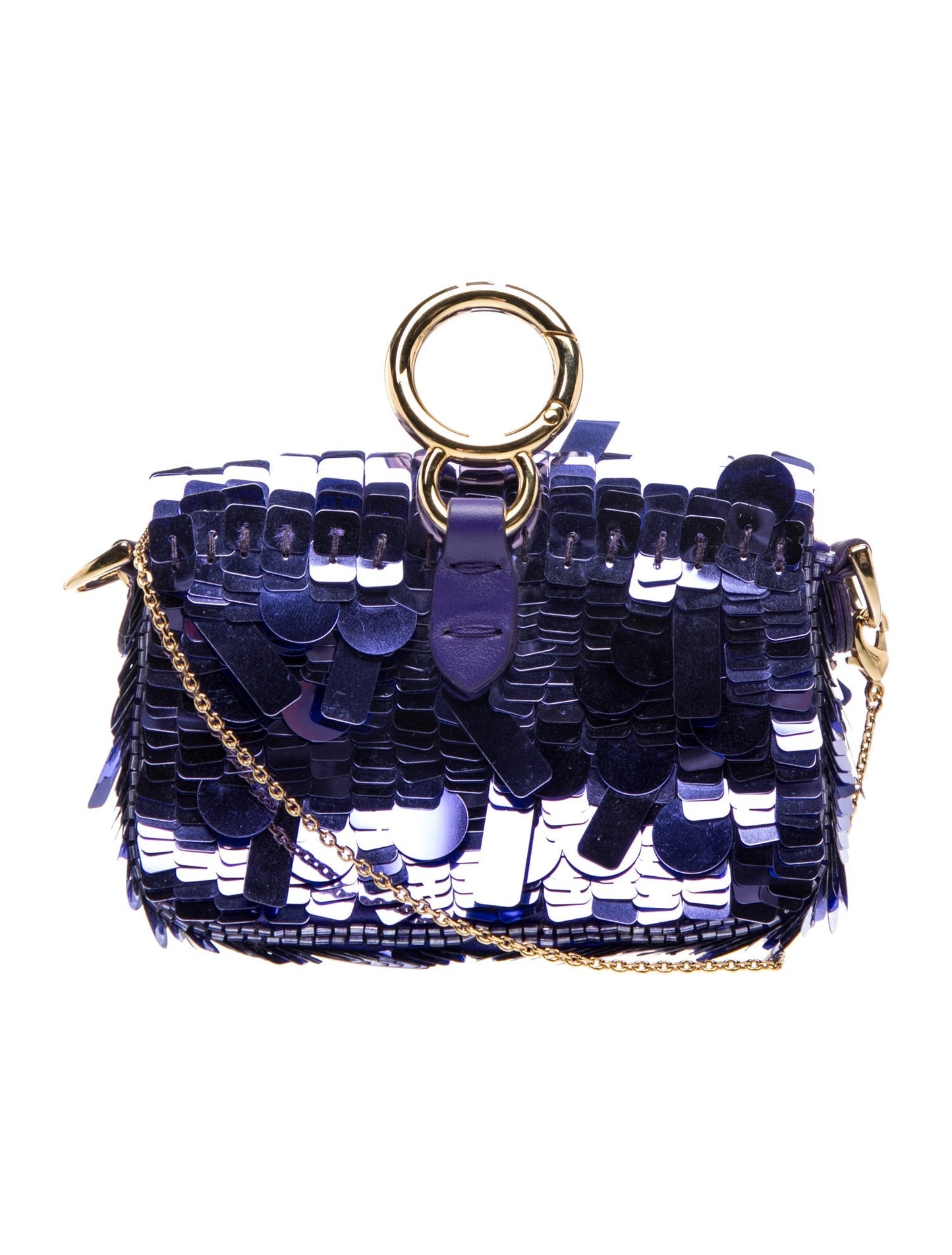 Fendi Sequins Baguette Nano 2023