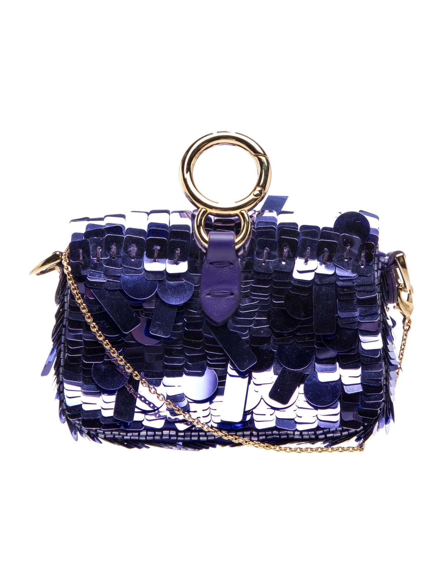 Fendi Sequins Baguette Nano 2023