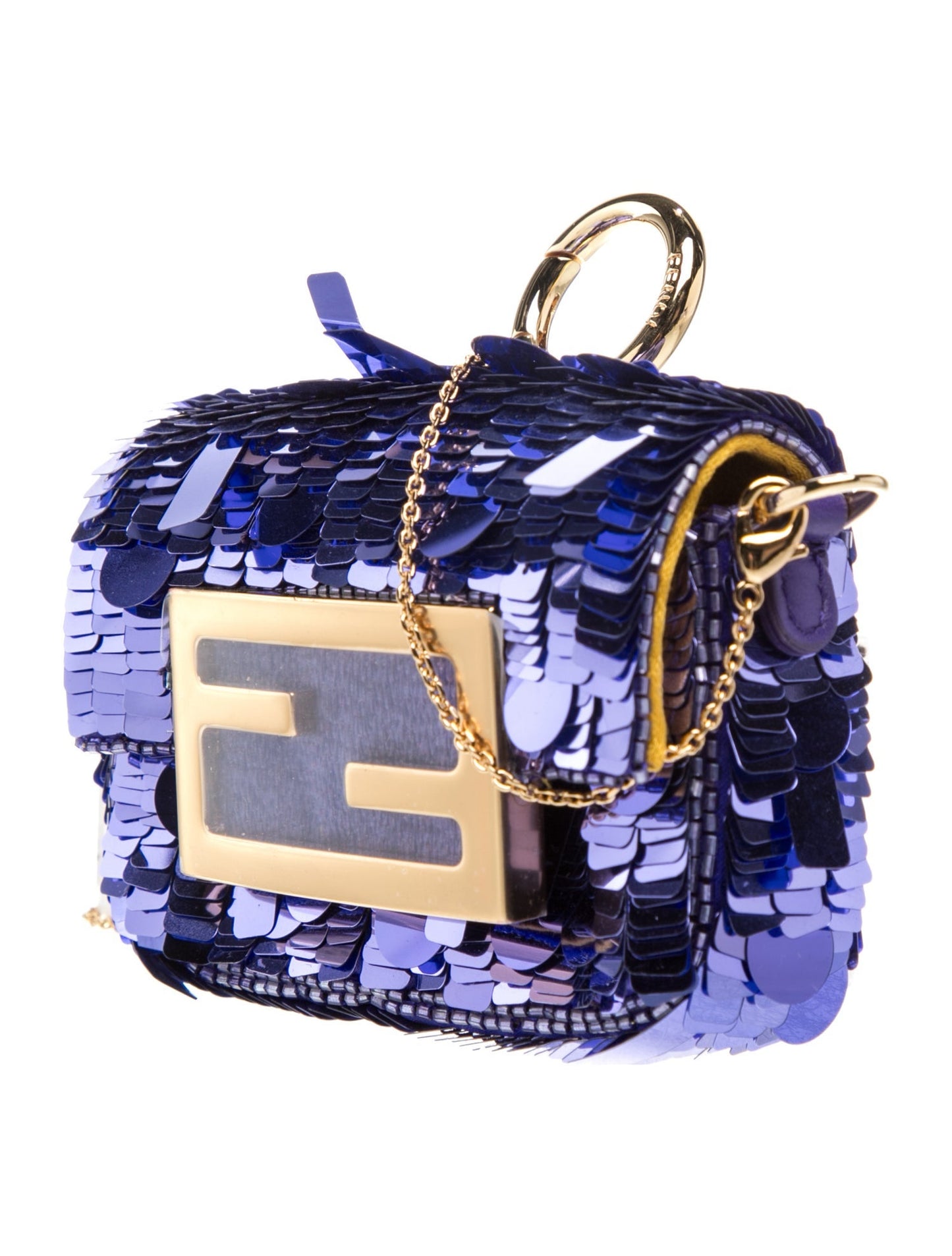 Fendi Sequins Baguette Nano 2023