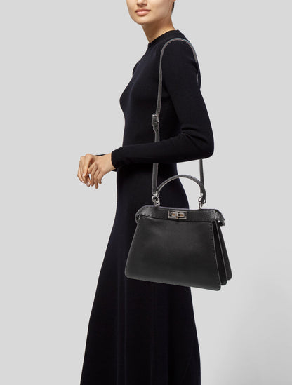 Fendi Leather Peekaboo ISeeU Medium