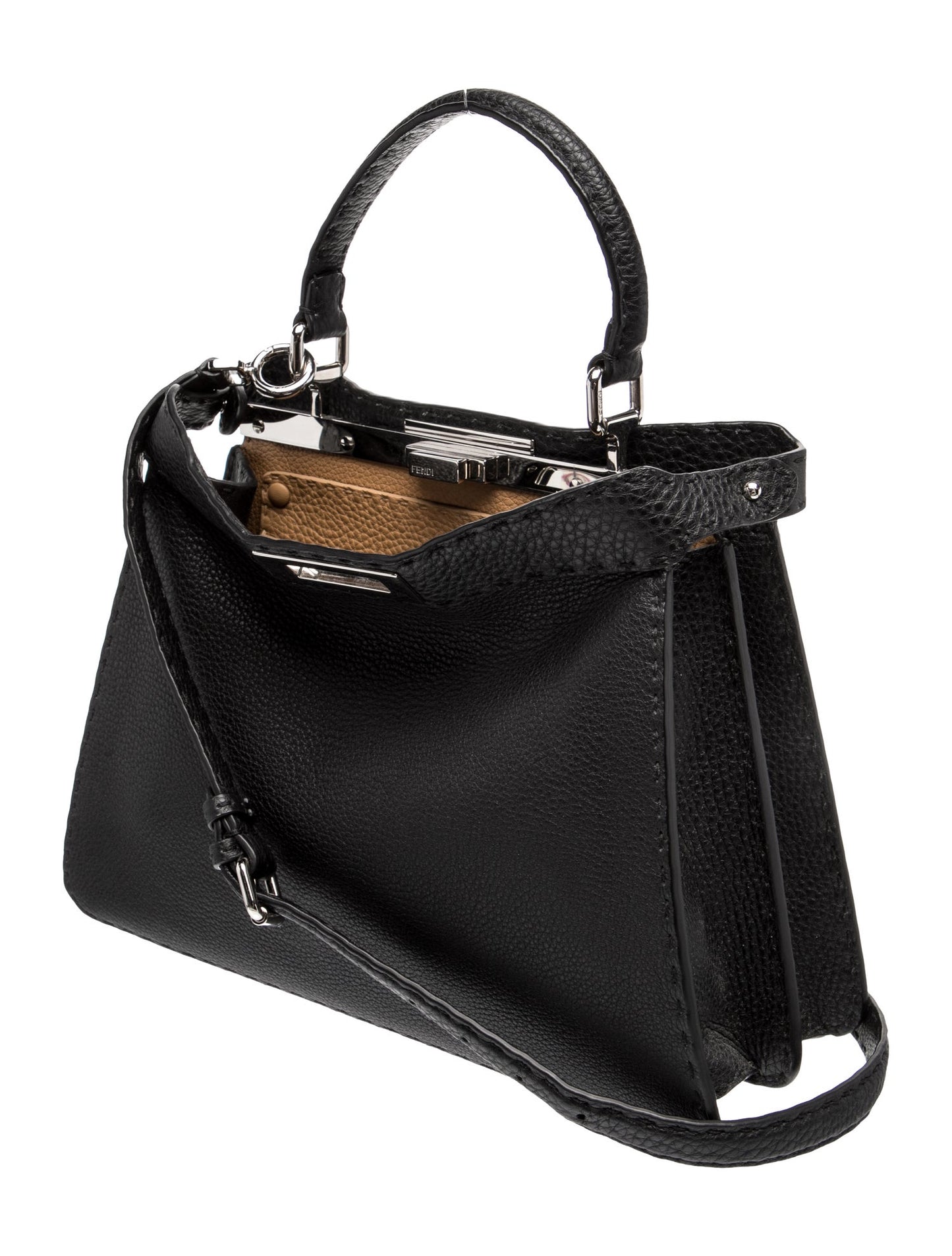 Fendi Leather Peekaboo ISeeU Medium