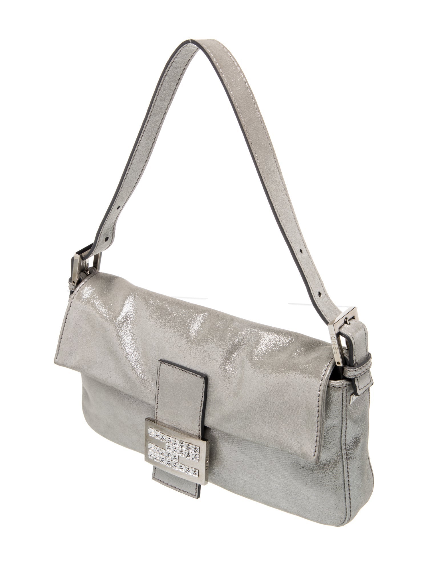 Fendi Leather Baguette