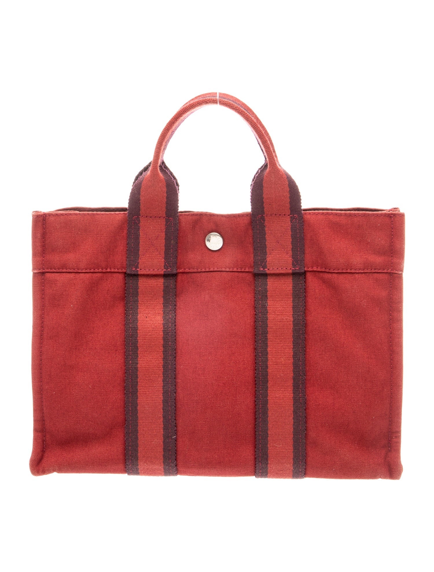 Hermès Toile Fourre-Tout PM