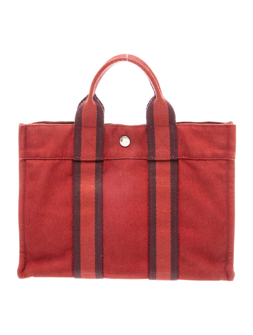 Hermès Toile Fourre-Tout PM