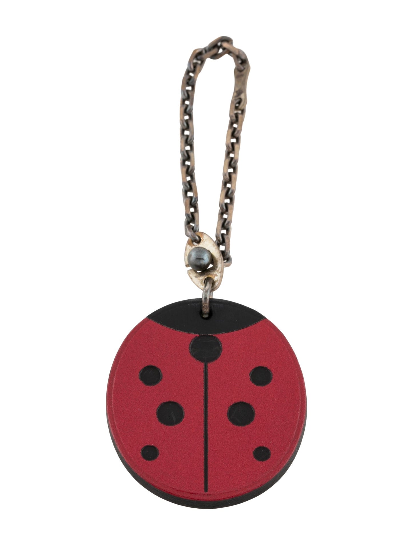 Hermès Box Leather Ladybug 'Lucky' Charm