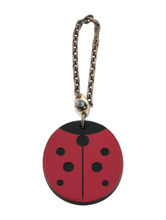 Hermès Box Leather Ladybug 'Lucky' Charm