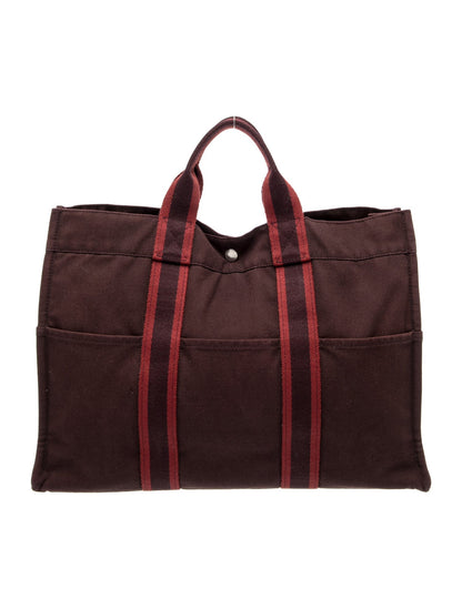 Hermès Toile Fourre-Tout MM