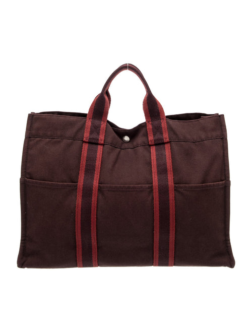 Hermès Toile Fourre-Tout MM