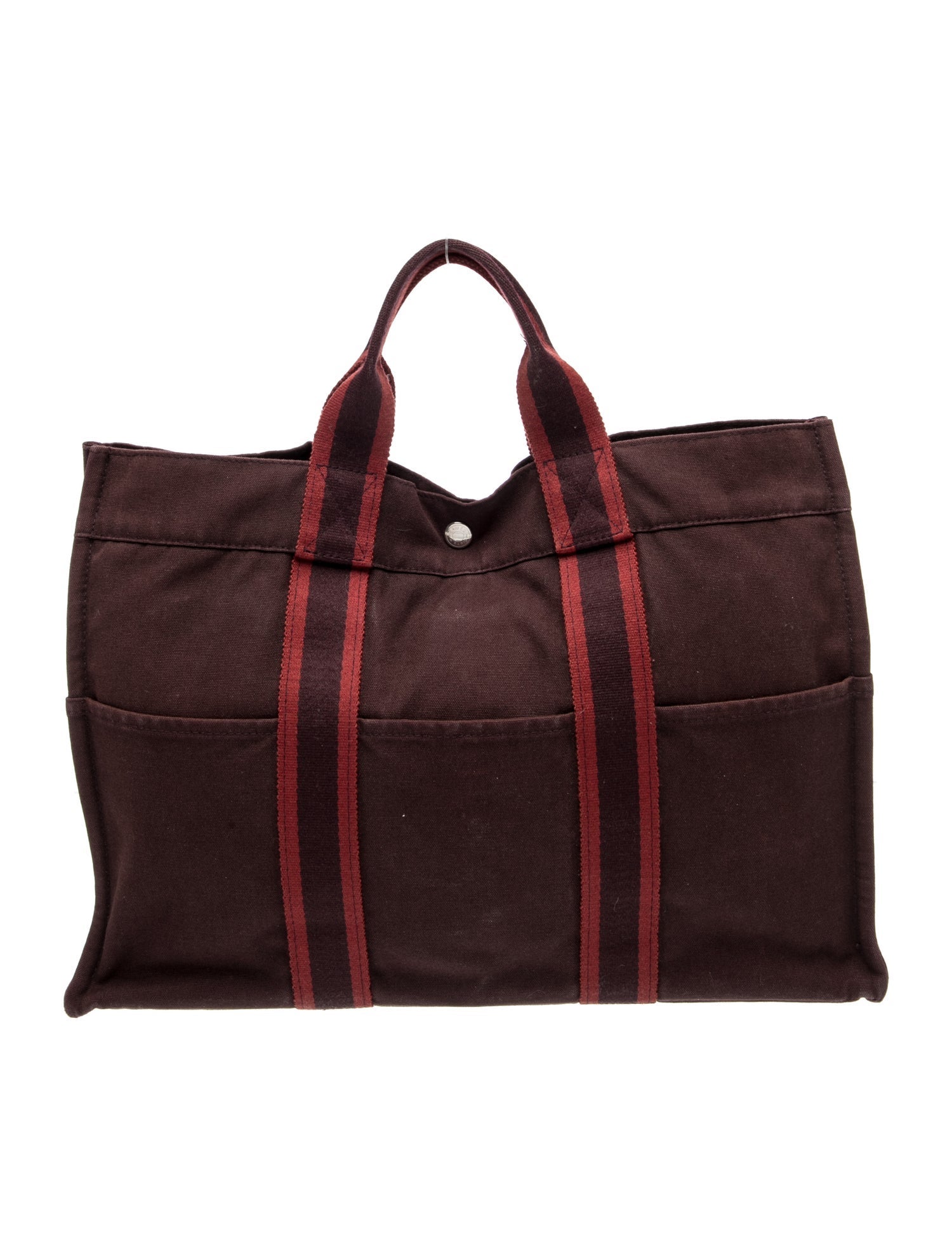 Hermès Toile Fourre-Tout MM