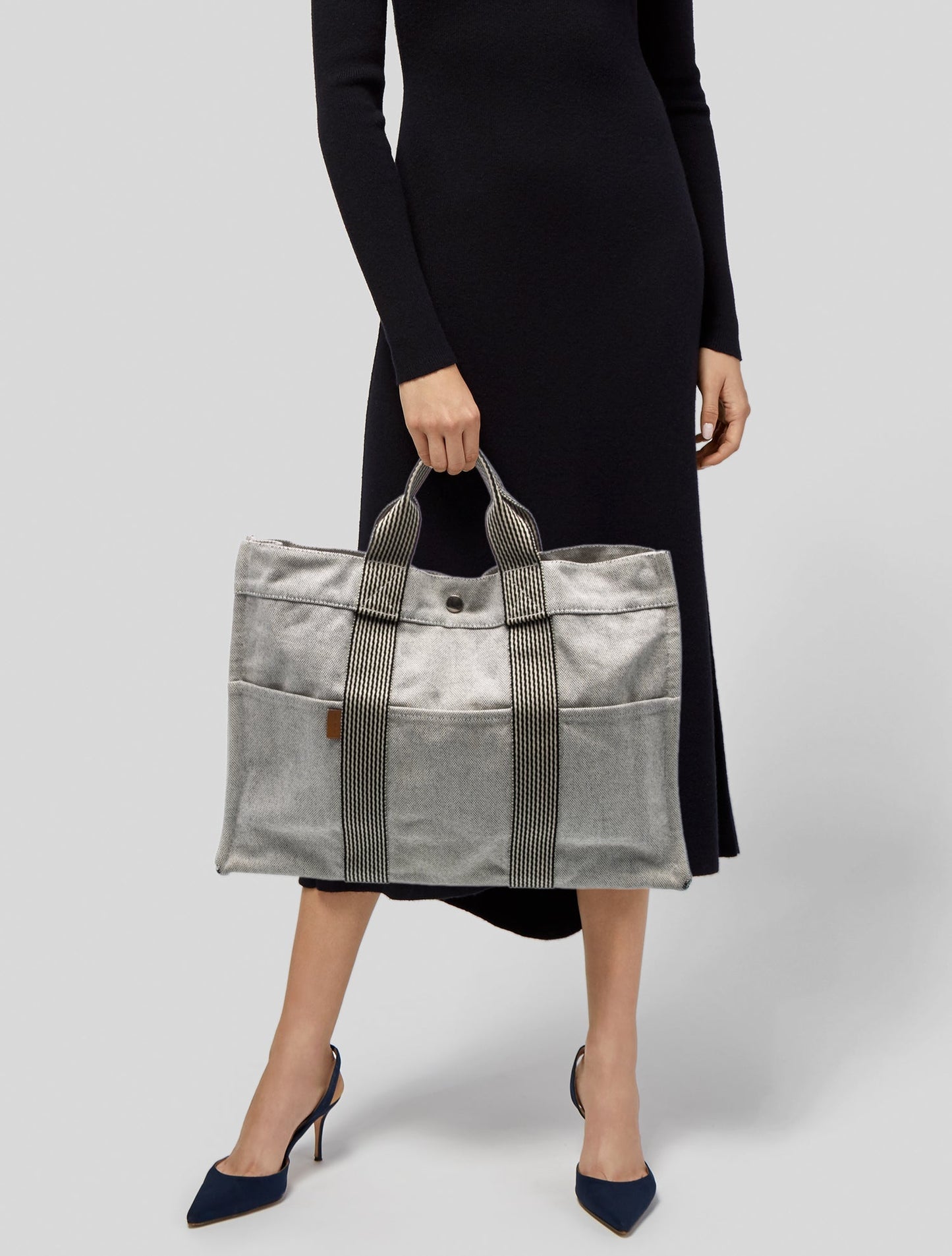 Hermès Toile Fourre-Tout MM
