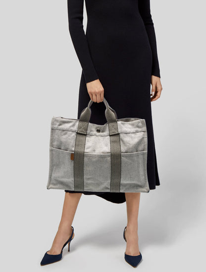 Hermès Toile Fourre-Tout MM