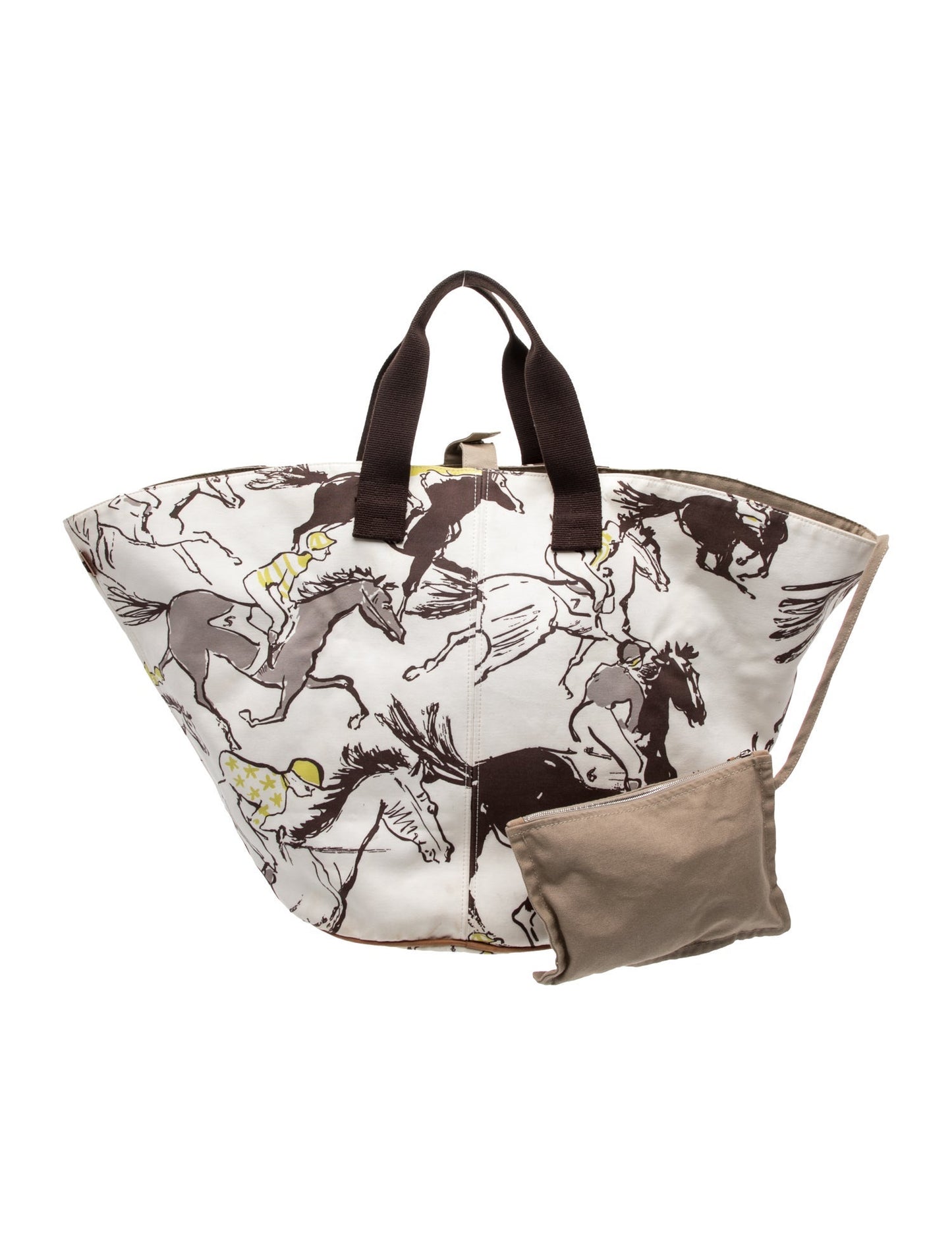Hermès Finish Beach Bag GM w/ Pouch
