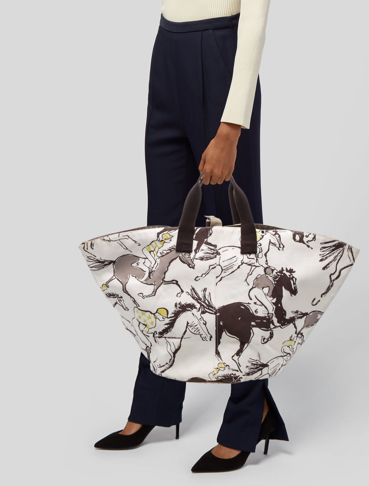 Hermès Finish Beach Bag GM w/ Pouch