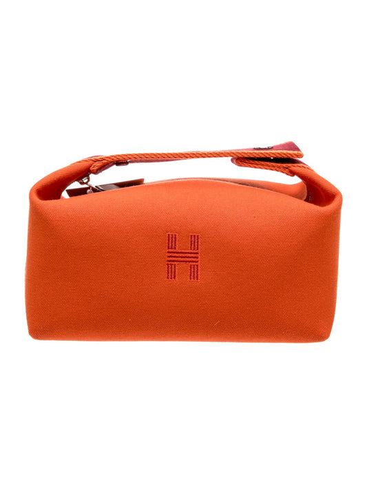 Hermès Toile Small Bride-a-Brac Pouch
