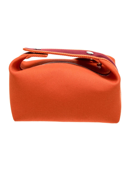 Hermès Toile Small Bride-a-Brac Pouch