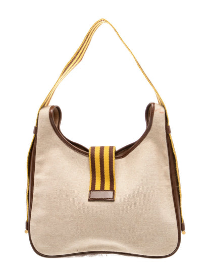 Hermès Toile & Buffalo Tsanda Bag