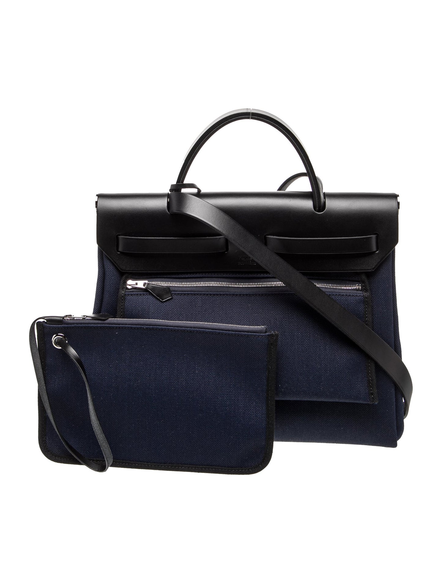 Hermès Toile Militaire Laque Herbag Zip 31