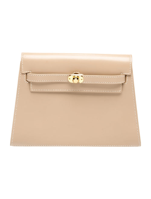 Hermès Box Kelly Crutch Clutch