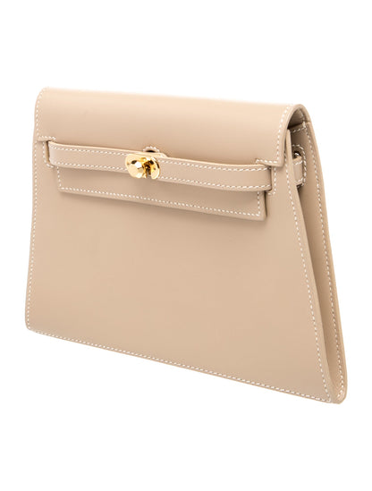 Hermès Box Kelly Crutch Clutch