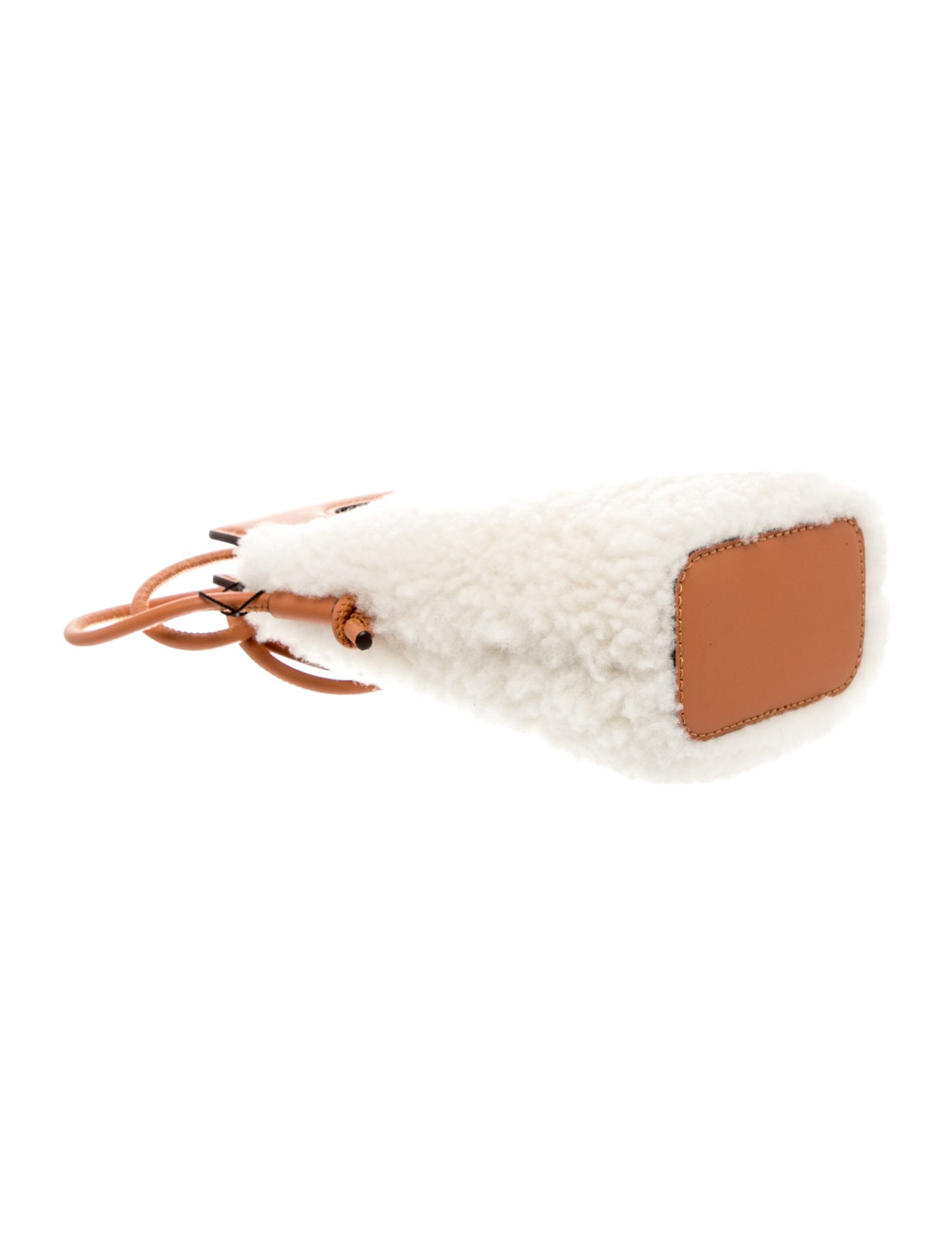 MCM Leather Bucket Bag
