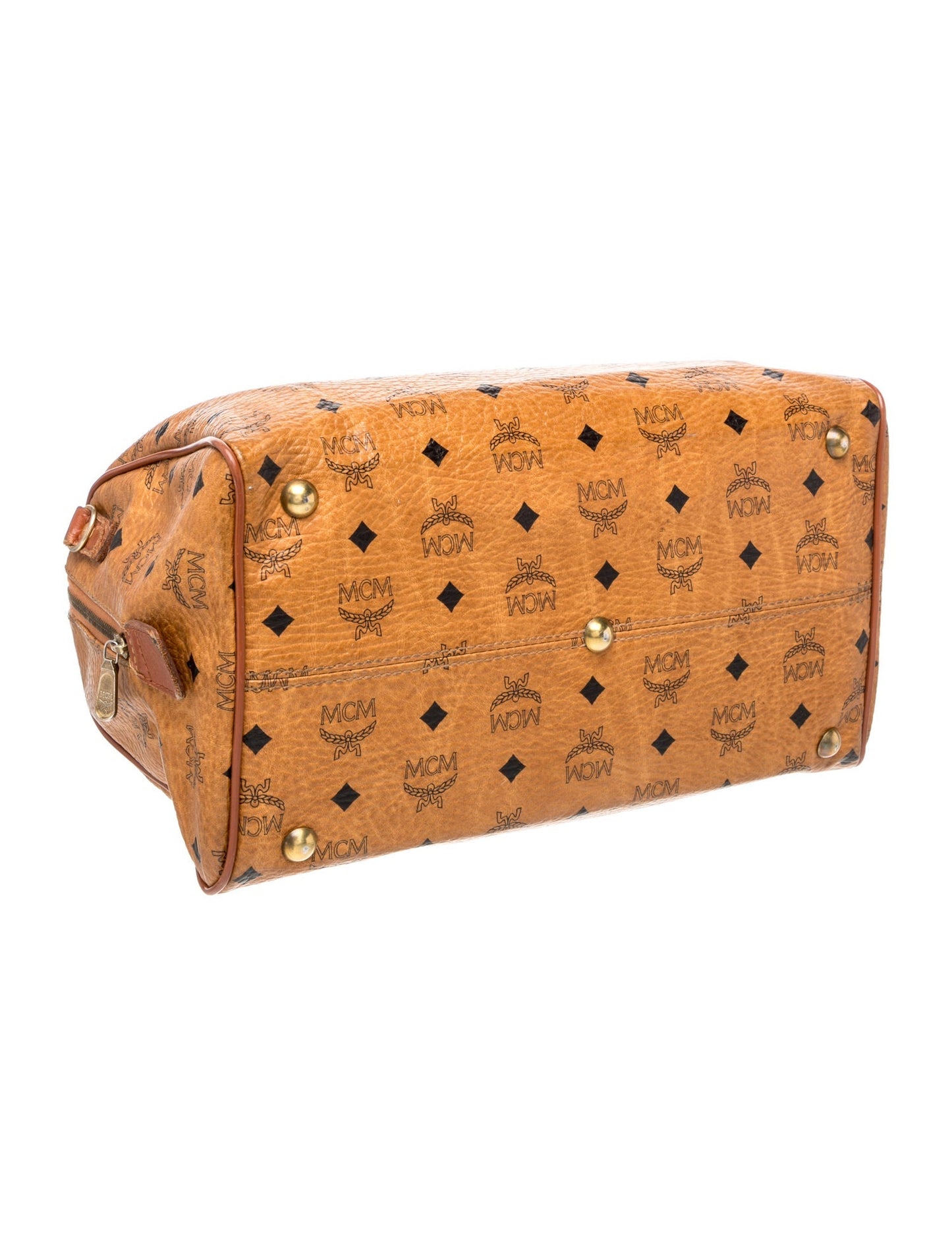 MCM Monogram Top Handle Bag