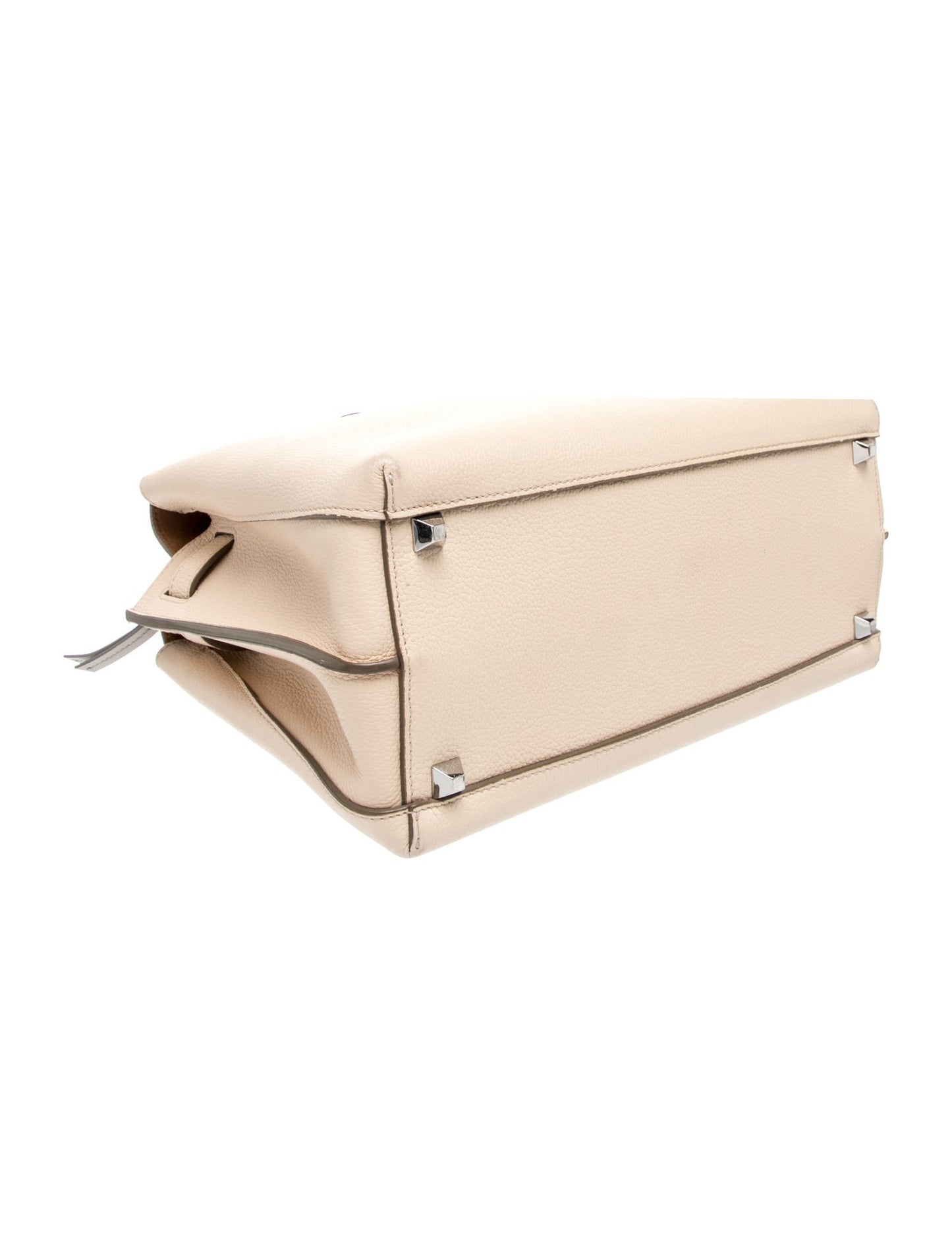 MCM Leather Top Handle Bag