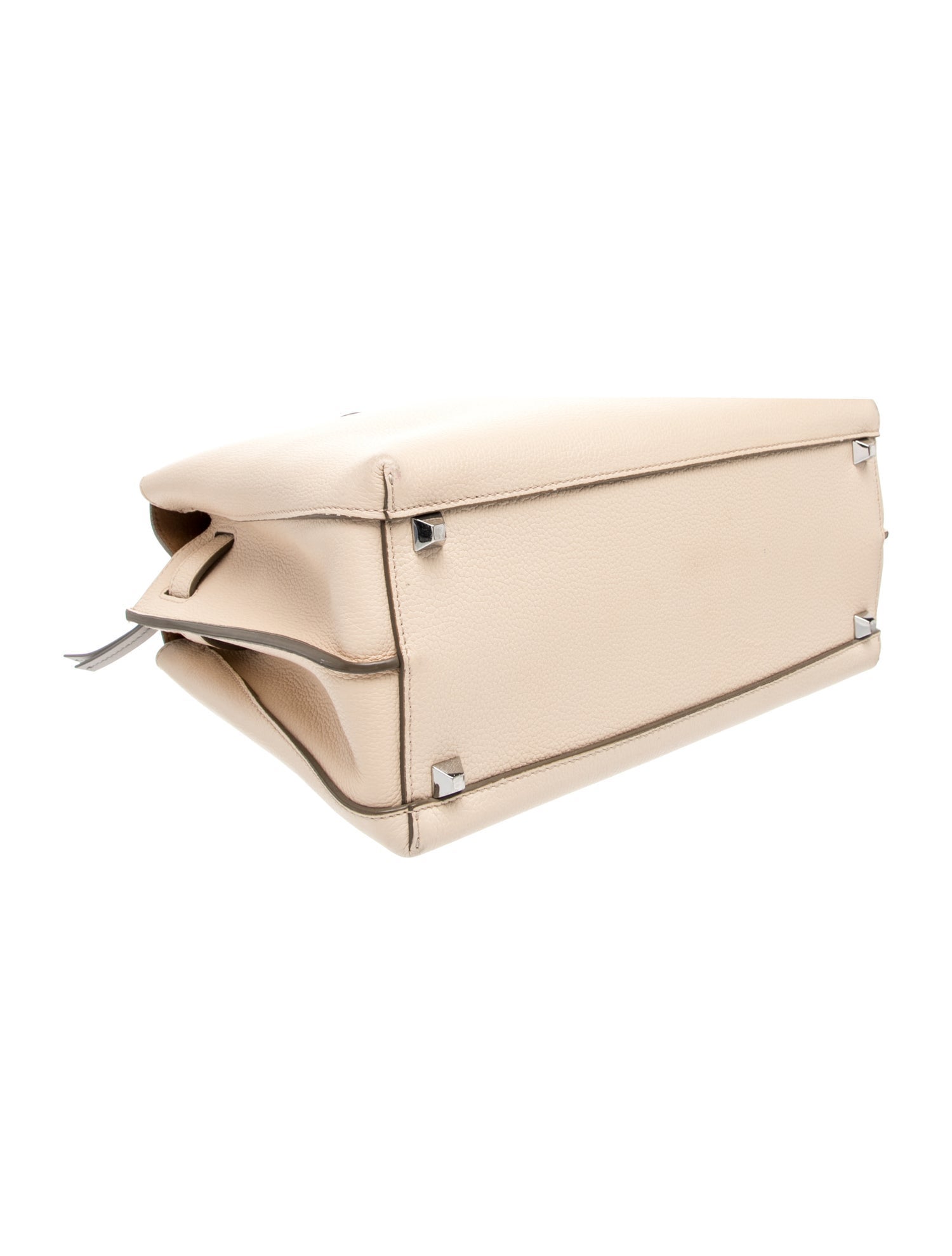 MCM Leather Top Handle Bag
