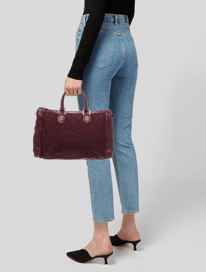 Christian Dior Canvas Briefcase Vintage