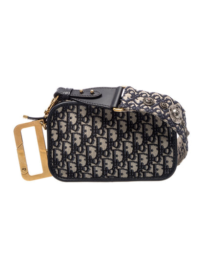Christian Dior Oblique Jacquard CHRISTIAN DIOR Oblique Diorquake Clutch