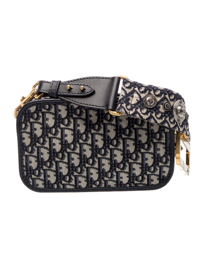 Christian Dior Oblique Jacquard CHRISTIAN DIOR Oblique Diorquake Clutch
