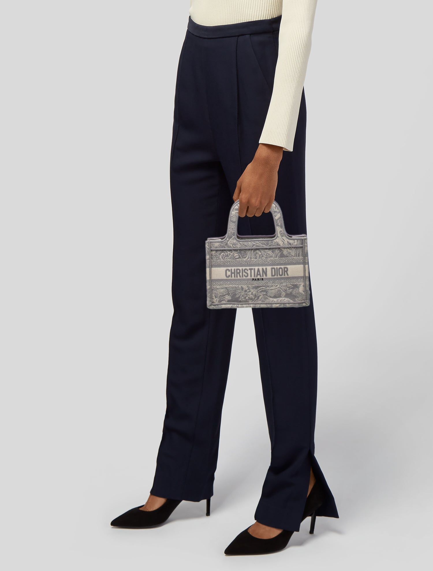 Christian Dior Toile de Jouy Top Handle Bag Mini