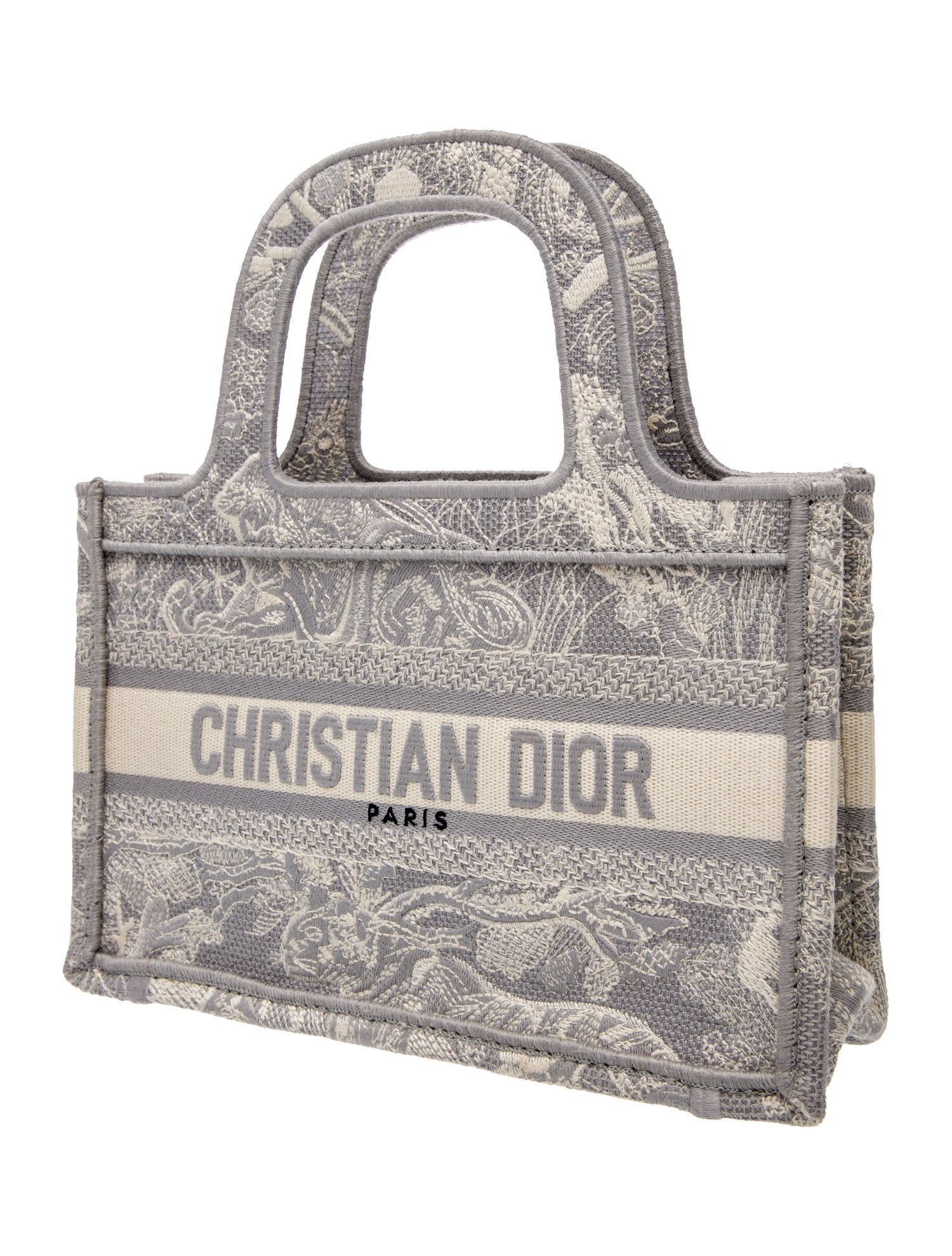 Christian Dior Toile de Jouy Top Handle Bag Mini
