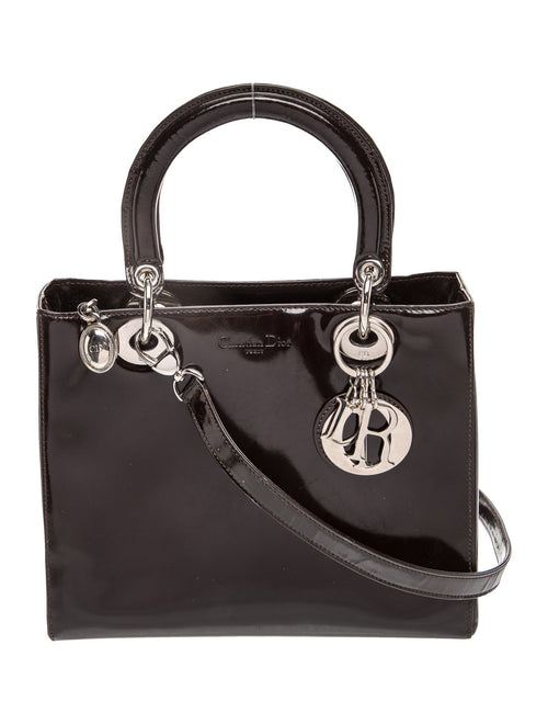 Christian Dior Patent Leather Lady Dior