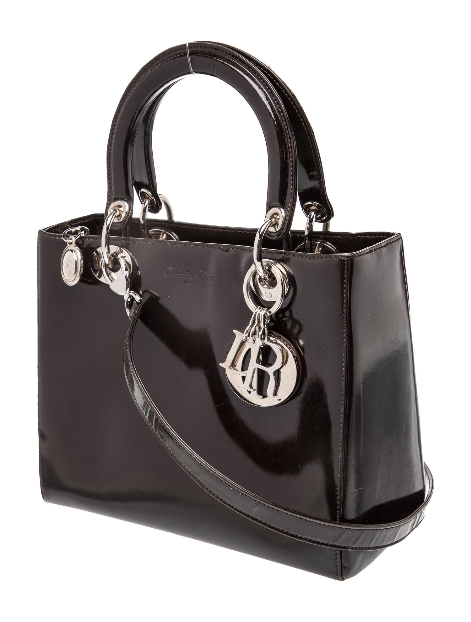 Christian Dior Patent Leather Lady Dior
