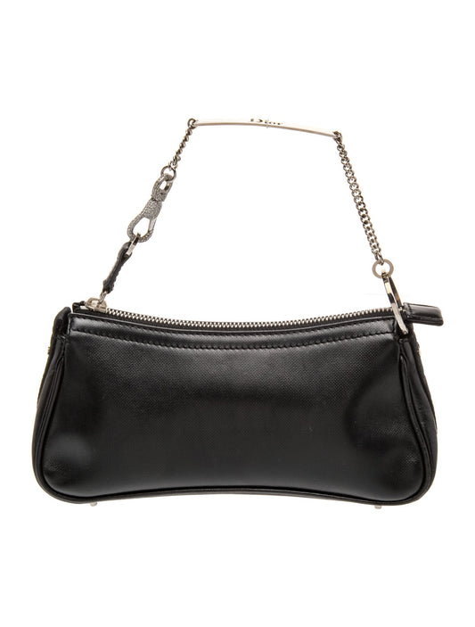 Christian Dior Leather Clutch Vintage