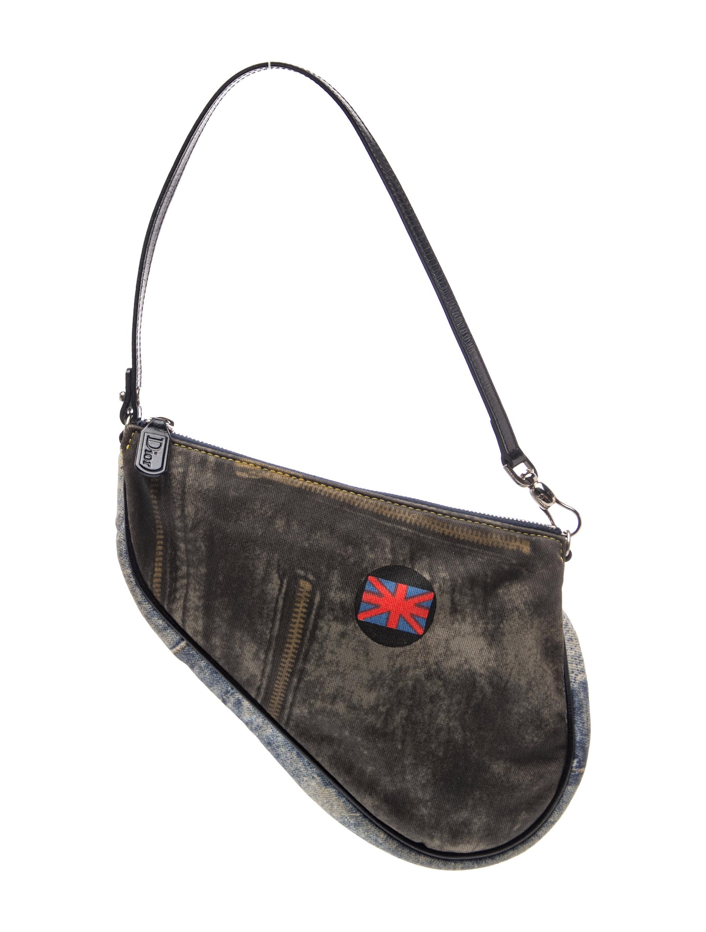 Christian Dior Signature Saddle Pochette
