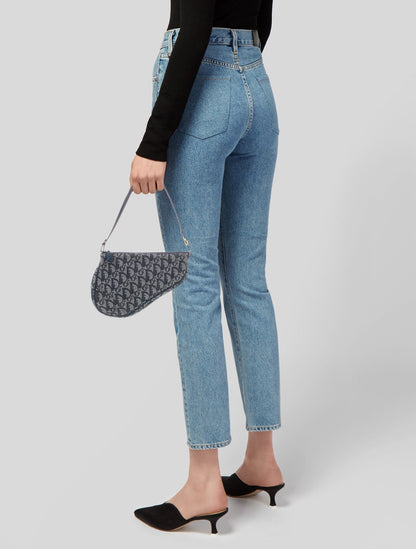 Christian Dior Canvas Shoulder Bag