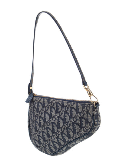 Christian Dior Canvas Shoulder Bag