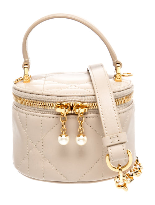 Christian Dior Cannage Vanity Case Mini