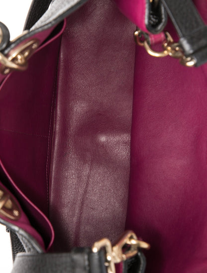 Christian Dior Leather Top Handle Bag Small