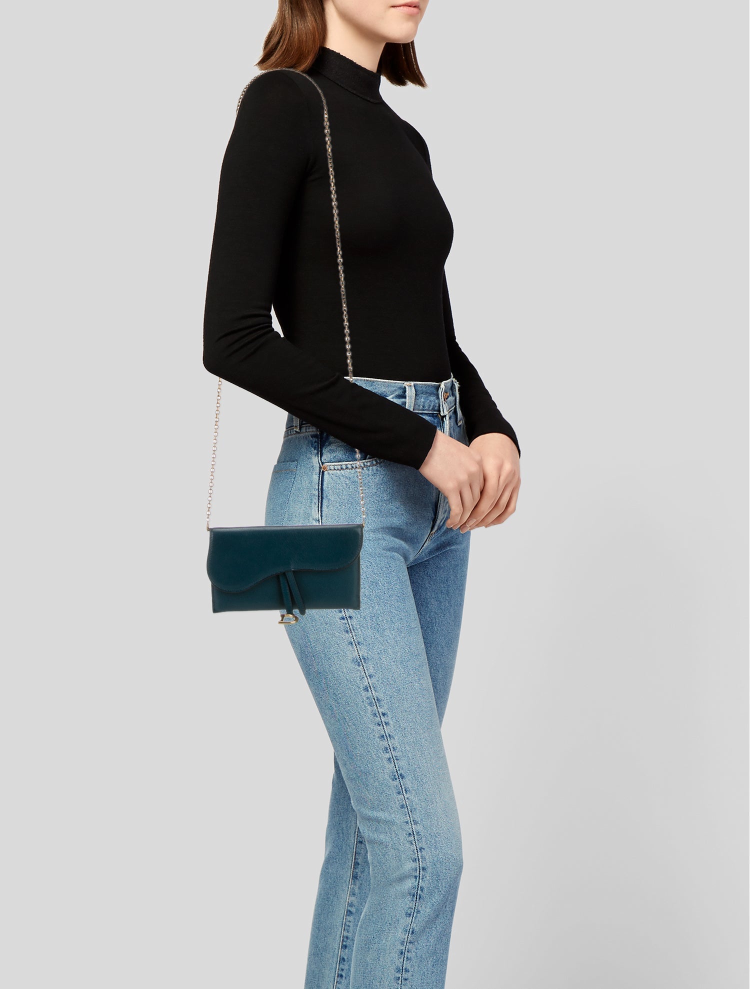 Christian Dior Leather Shoulder Bag
