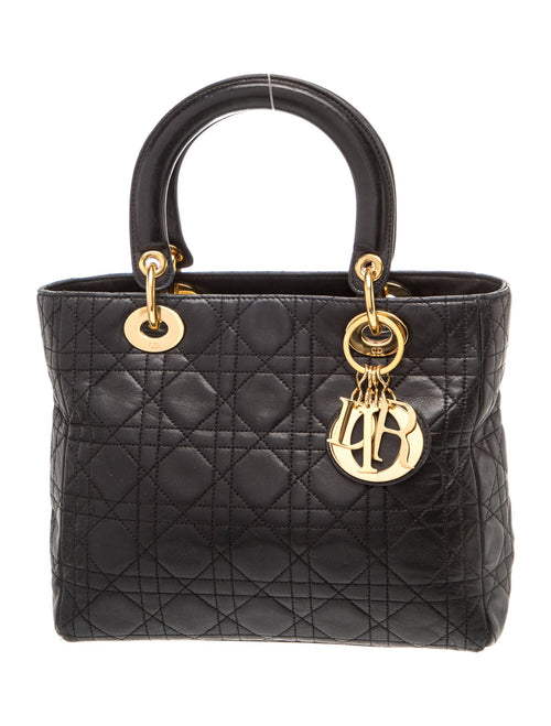 Christian Dior Cannage Lady Dior Medium