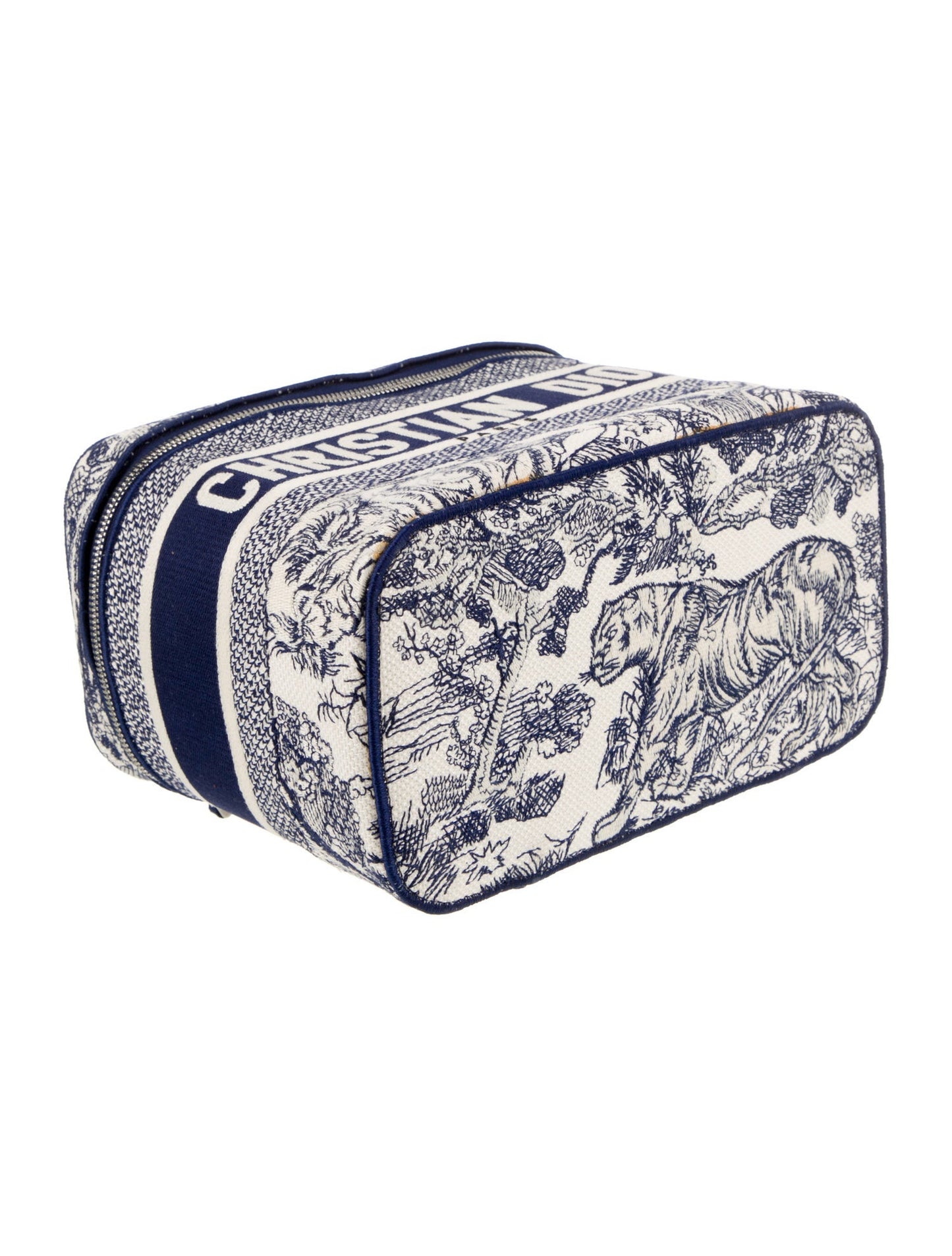 Christian Dior Toile De Jouy Diortravel Vanity Case