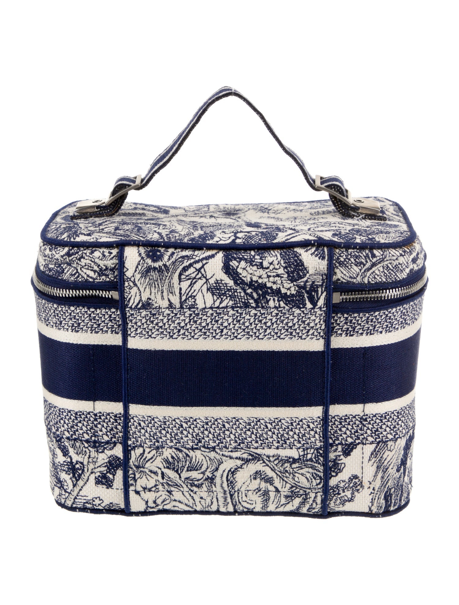 Christian Dior Toile De Jouy Diortravel Vanity Case