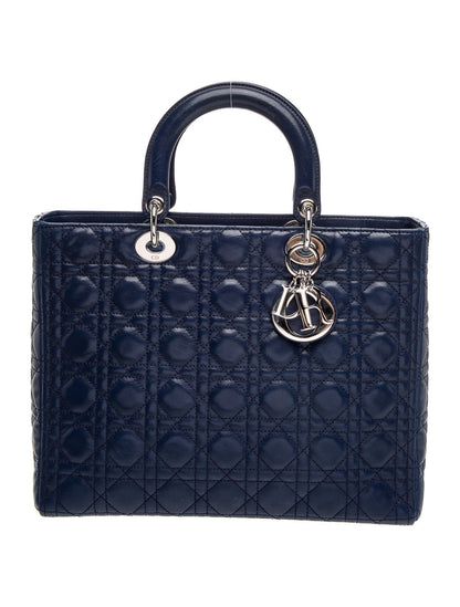 Christian Dior Quilted Lady Dior Large