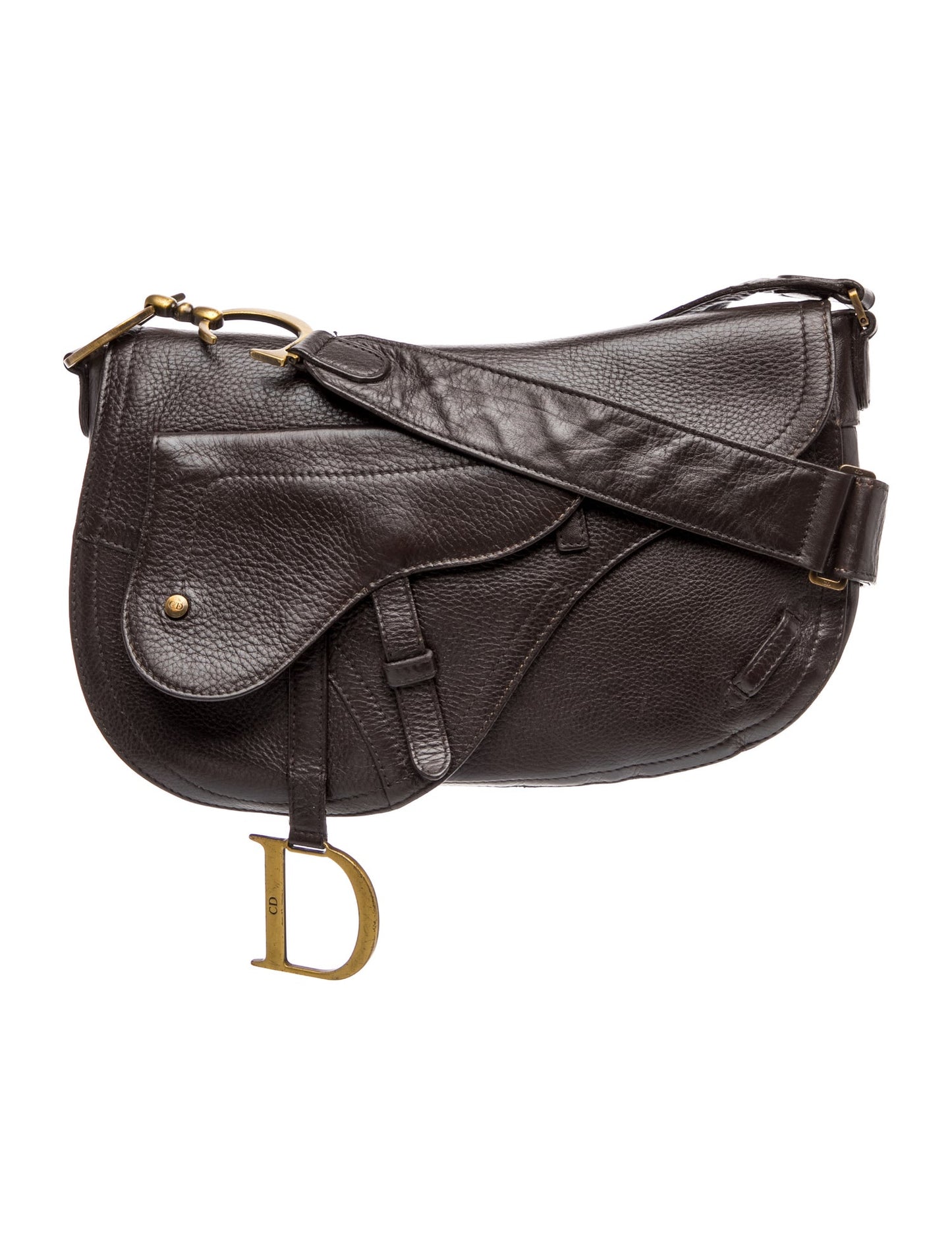 Christian Dior Leather Saddle Vintage