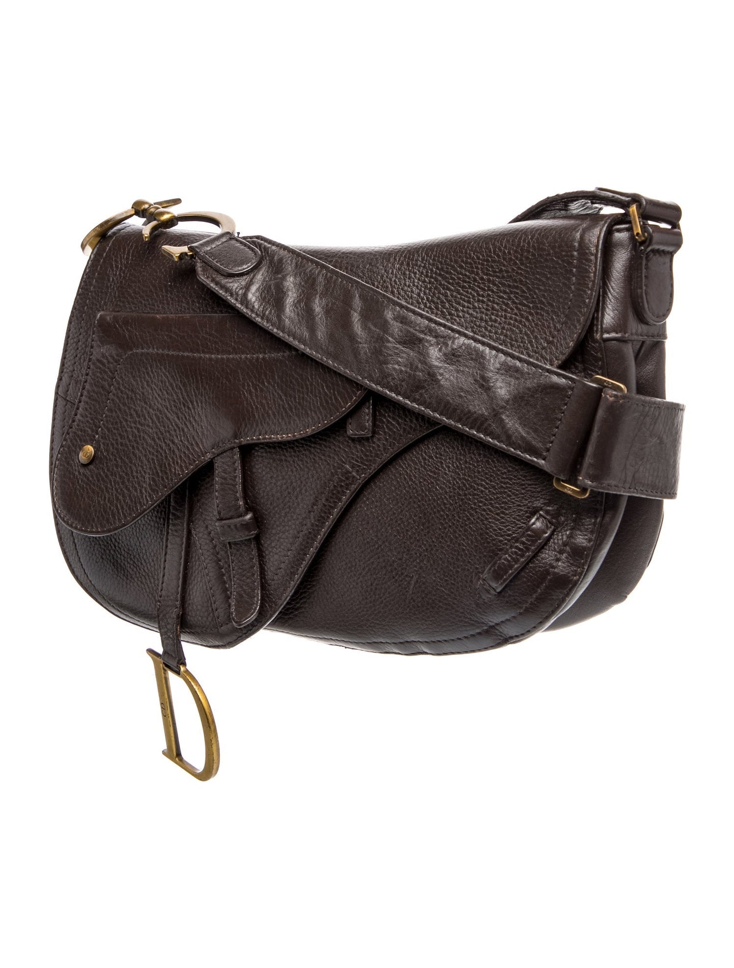 Christian Dior Leather Saddle Vintage