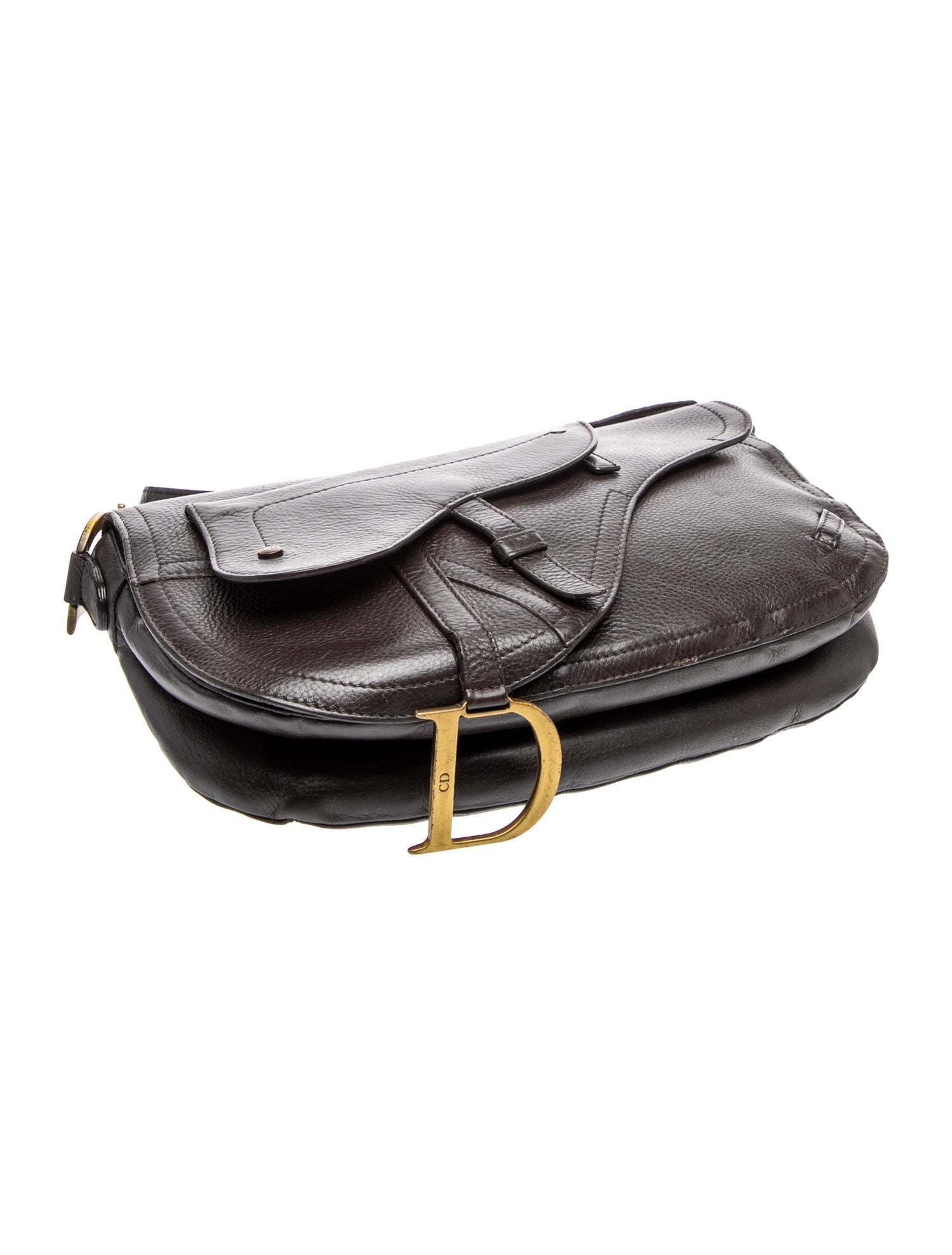 Christian Dior Leather Saddle Vintage