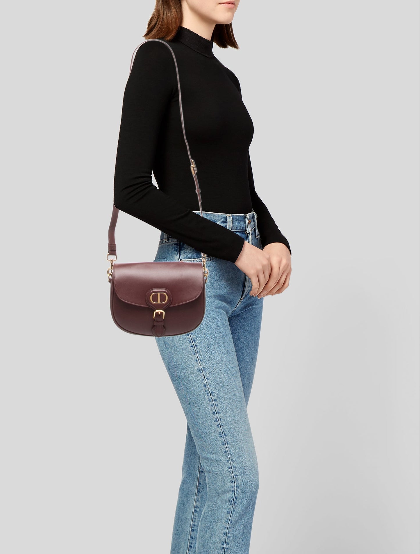 Christian Dior Leather Bobby Medium